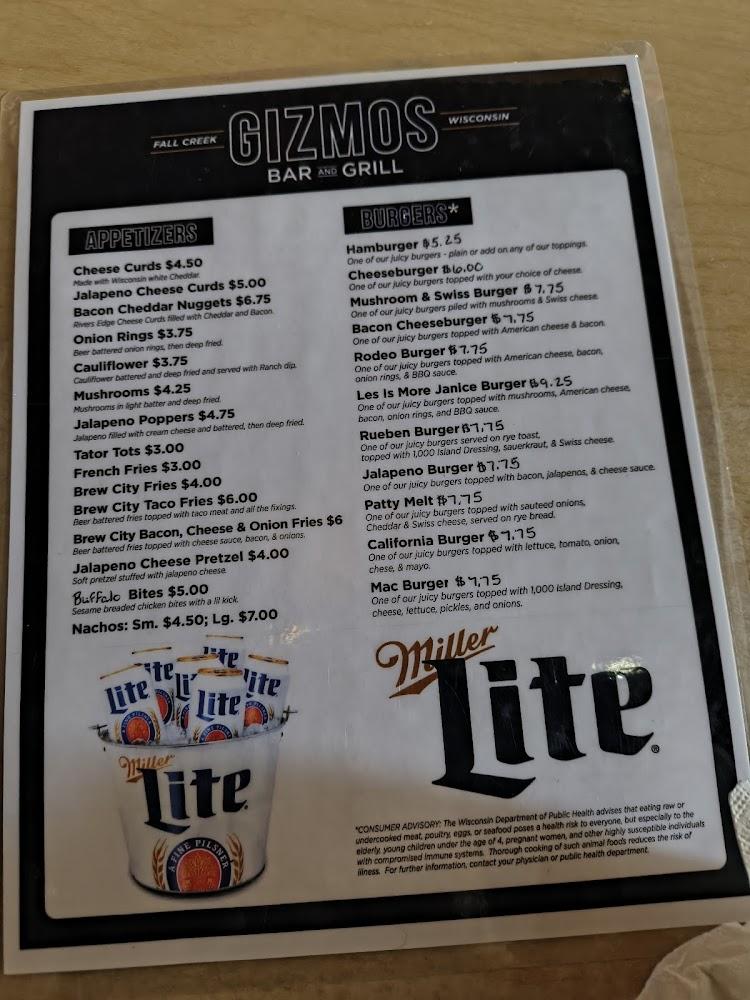 Gizmo's Bar and Grill Jalapeno Cheese Curds